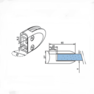 Cruach dhosmálta Fad D Gloine clamp
