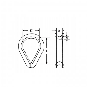 DIN6899 B Rópa Sreangaithe Féadtar Galvanized
