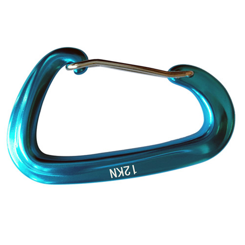 Alúmanam Carabiner Wire Gate Cineál AC-01