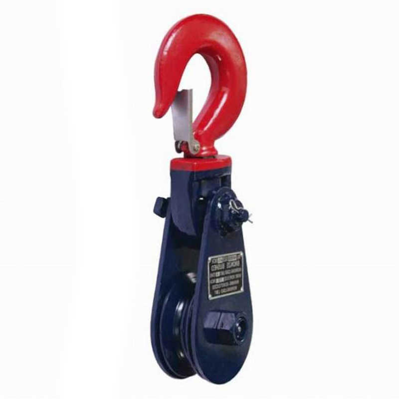 H418 Bloc Snatch le Cineál Solais Péinteáilte Hook