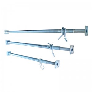 Prop Cruach Te Galvanized Hot Cruach Coigeartaithe