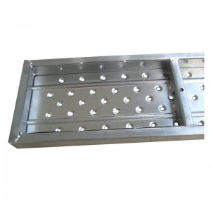 240 Pláta Cruach Leithead galbhánaithe le Inside Dúnta