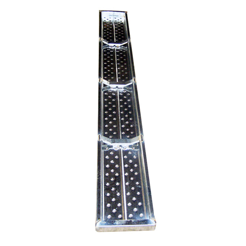 240 Deic Miotal Scafaithe Galvanized le Tacaíocht U Cineál