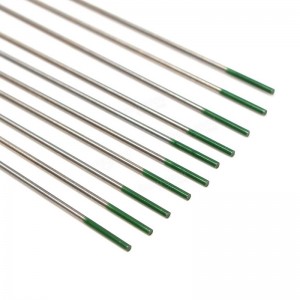 Leictreoid tungstain íon WP le haghaidh táthú tíotáin