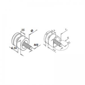 Cuibheoir Gloine 30MM