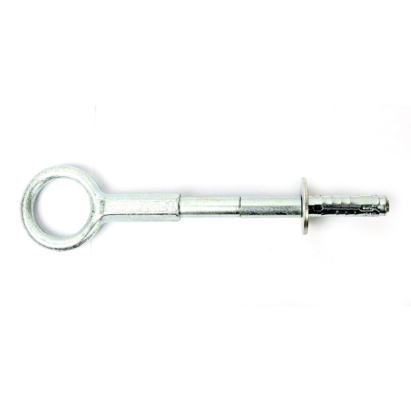 Titim Bolaí Scafaill Scagaire Súl Brionnaithe le Graí Snáithe agus Washer agus Clamp M12 X 270