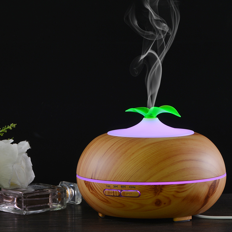 Díol te Baile Ultraonach Cumhra Adhmaid Aroma Mist Diffuser Machine