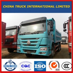 Méadair Coiniciúla Sinotruk HOWO 201 371 Tipper / Dumpáil Dleachtanna Troma 6X4