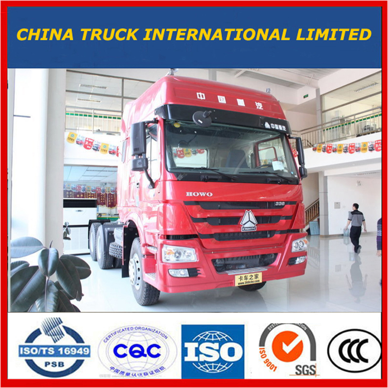 Trucail Dualgas Trom Sinotruck 336hp HOWO Tarraing Trucail, Trucail Tarracóra, Ceann Trucaile