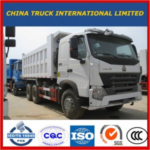 Sino HOWO A7 10 Wheeler 371HP Dumpáil Truck