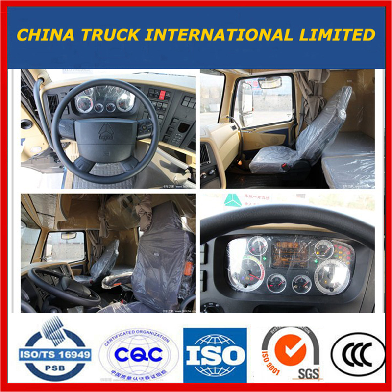 Sino HOWO A7 10 Wheeler 371HP Dumpáil Truck