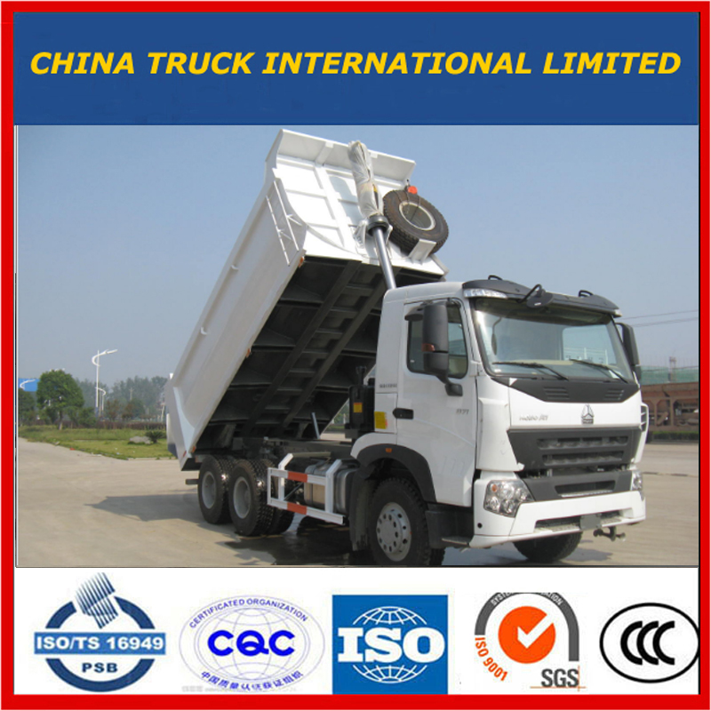 Trucail Dumpáil Sinotruk Truck / Dumpaire de 15-20 Cm