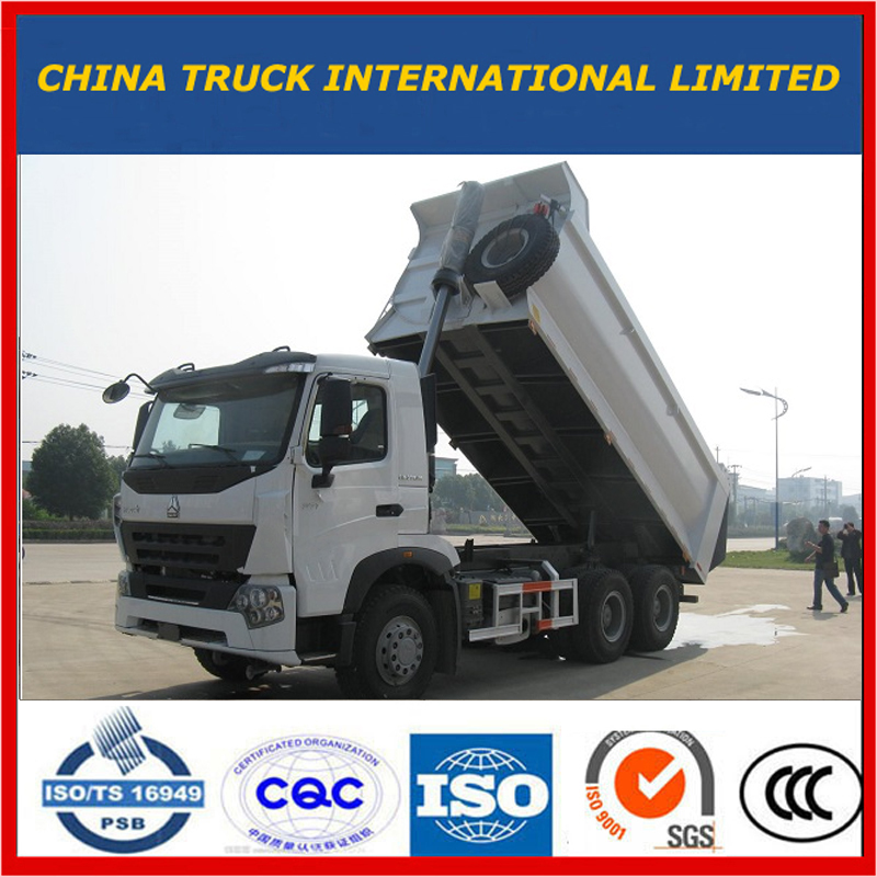 Díosal Sinotruk HOWO 10 Wheeler 30ton Dumpáil Truck for Sale