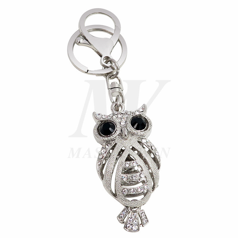 OWL Metal Keychain le Crystals_KC17-014