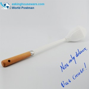 Láimhseáil Trá Scuab Leithris Akbrand le Scuab Níos Leithne