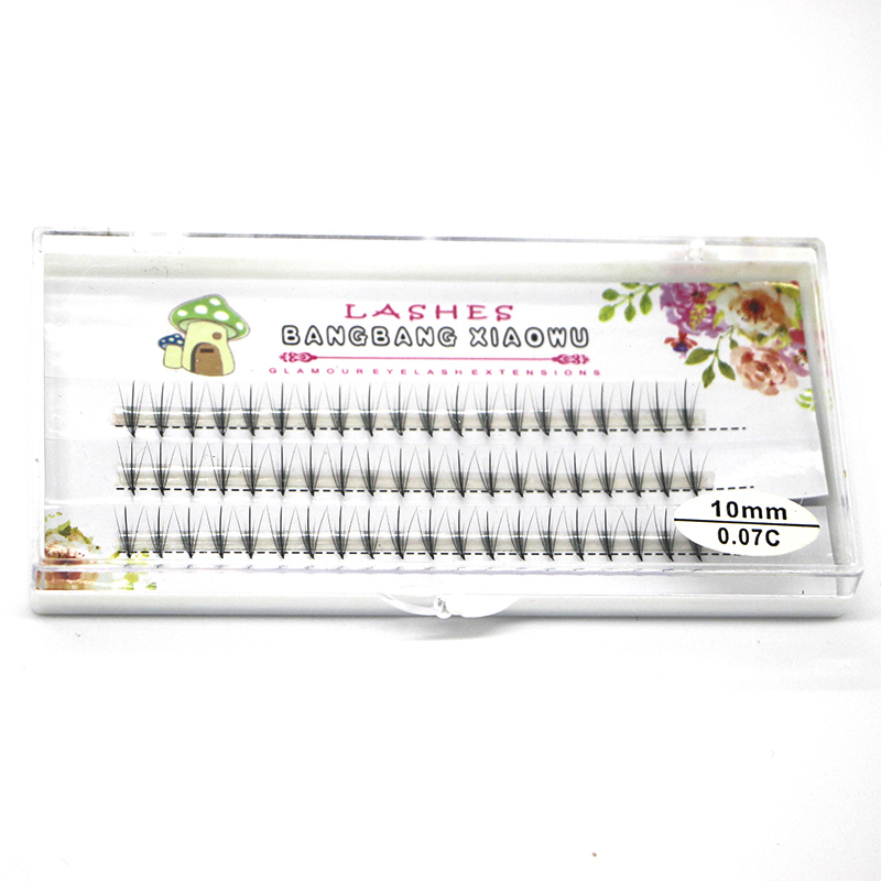 Barr Díoltóir 100% Monarcha Qingdao Lashes 5DVolume snáithín Le Meán Maol