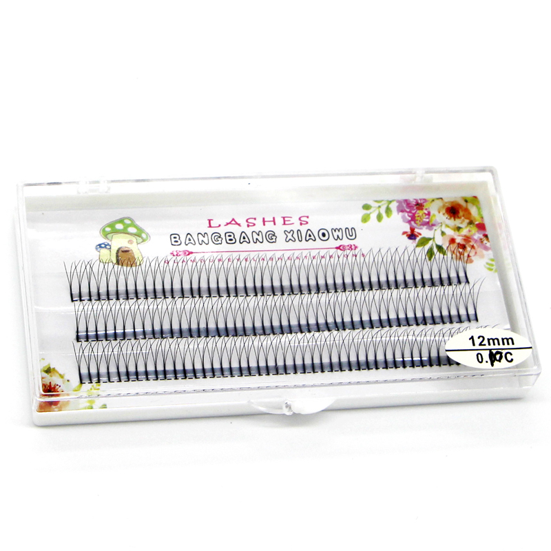 Ábhar Gruaige Sintéiseach Minc Real / Fabhraí Síoda ​​Síneadh Eyelash