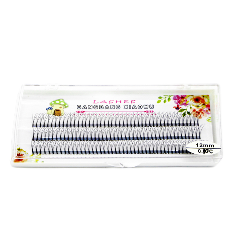 Ábhar Gruaige Sintéiseach Minc Real / Fabhraí Síoda ​​Síneadh Eyelash