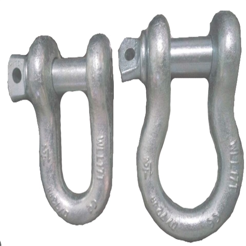 Linn Bioráin Scriú Bioráin Shackle Anchor Slabhra Ardaithe Shackle Ardaithe