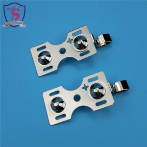 Críochfort ceangail OEM 65Mn do leictreachas