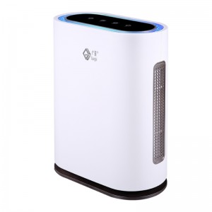 Aer-Cheannaitheoir Aeir le Scagachán le haghaidh Seomraí, Ailléirginí, Boladh, Deataigh, an Mhúirín, Dust, Frídíní agus Dander Pet