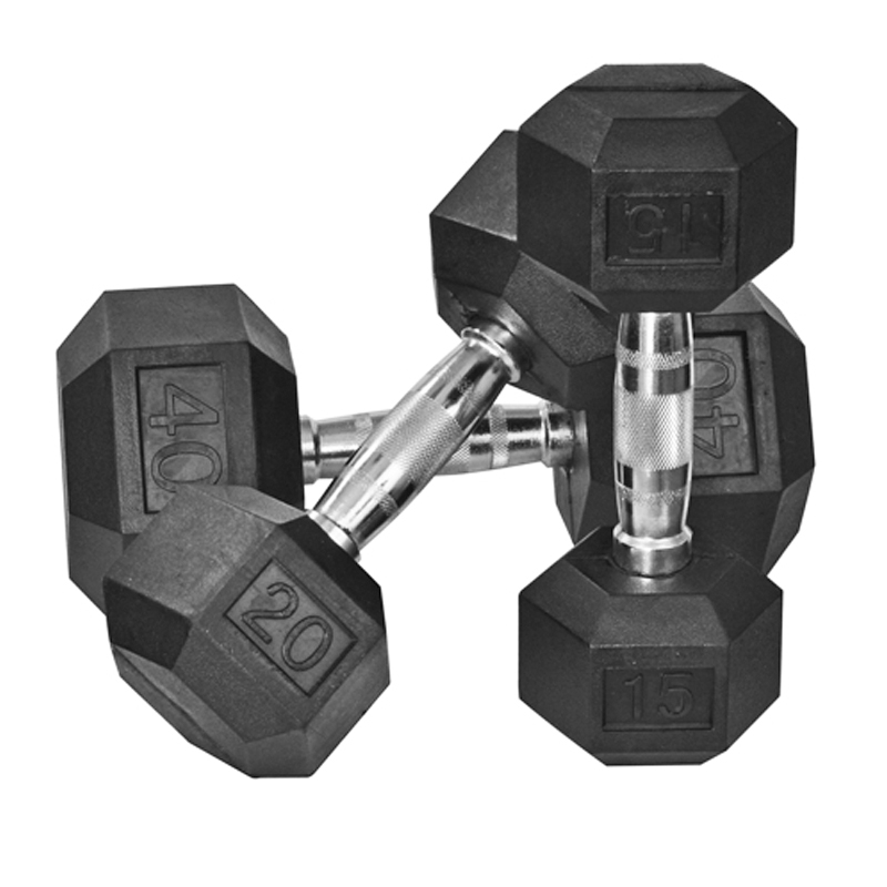 Rubber Heics Dumbbell