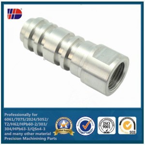 TSín monarcha siopa oibre cnc CNC Precision Machining chuid cruach dhosmálta