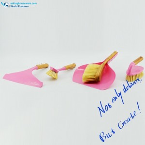 Scuaba Glanadh Bambú Teaghlaigh Akbrand Socraigh 4in1