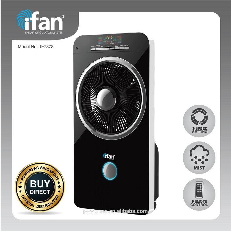 iFan -PowerPac Mist with Aeir le Fearais Stoic Ionizer (IF7878) (Stoic ar Fáil)