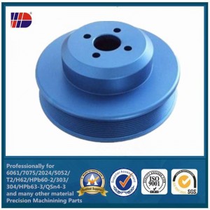 Páirteanna saincheaptha meaisínithe meaisín beacht CNC Páirteanna le alúmanam