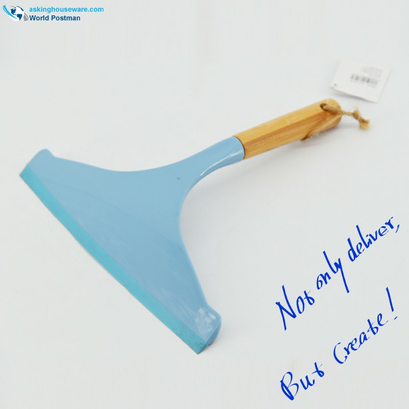 Fuinneog Cuimilte Fuinneog Akbrand Bamboo Squeegee i Sky Blue Color