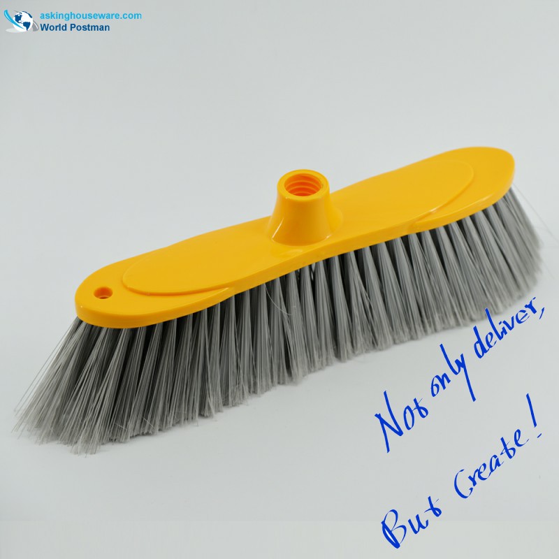 Akbrand Stuttle Ceann Plaisteacha Broom Bord múnlaithe Scuab le Crochta suas Poll