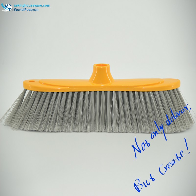 Akbrand Stuttle Ceann Plaisteacha Broom Bord múnlaithe Scuab le Crochta suas Poll