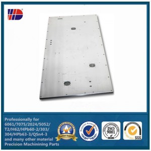 Pláta alúmanaim Méid Móra Mionsonraithe Críochnaigh páirteanna Déantúsaíochta páirteanna meaisínithe