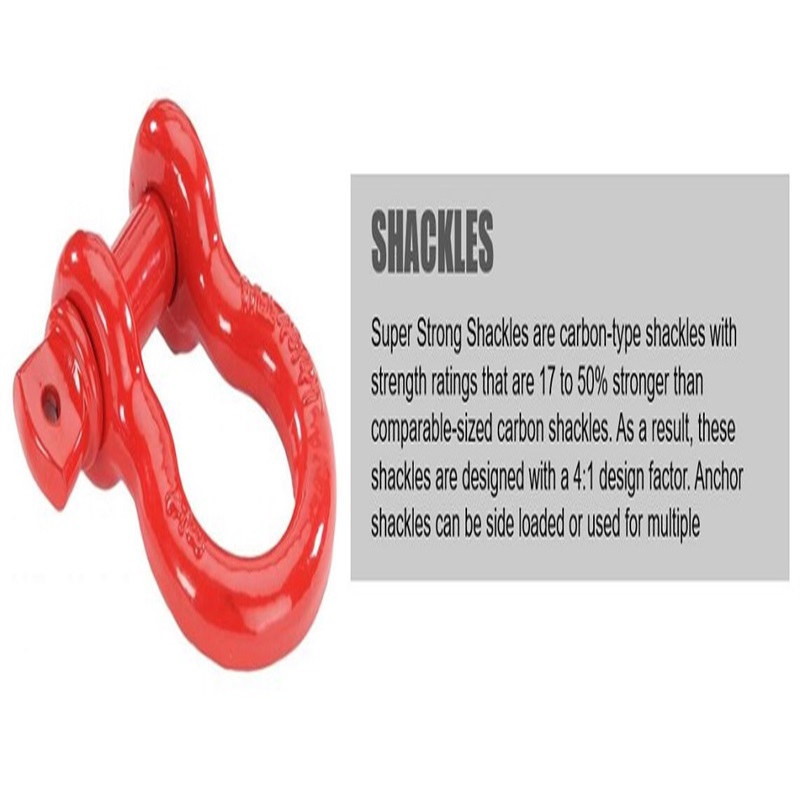 Clasp shackle adjustable shackle d2 galánta ghalbhánaithe geckle muirí