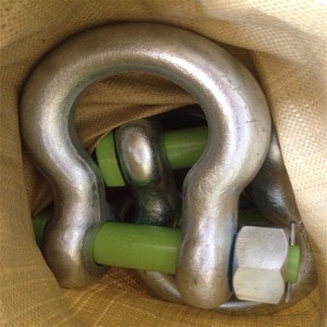 Galvanized Cineál US brionnaithe G209 Scriú PIN Bow Shackle