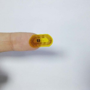 Samplaí Saor in Aisce Clóbhuailte mionchláraithe ríomhchláraithe mion 9mm iso14443a rfid inscríofa fpc pcb ciorcad priontáilte solúbtha clib NFC beag inlay