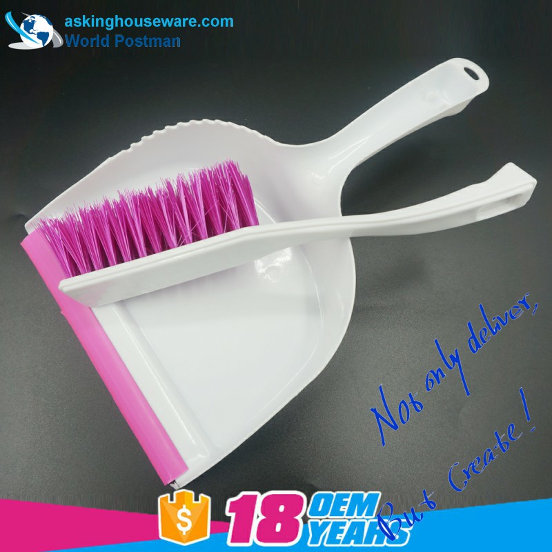 Akbrand Dustpan Brush Broom le Square Handle