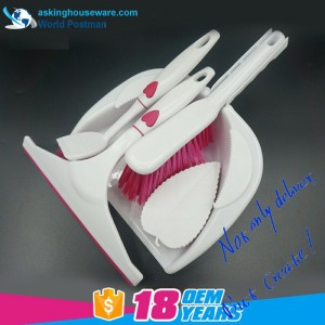 Fuinneog Scuab Bruscair Akbrand Dustpan Scuab Sciúrtha Scuab Scuab 4in1 Socraigh Uirlisí Glanadh