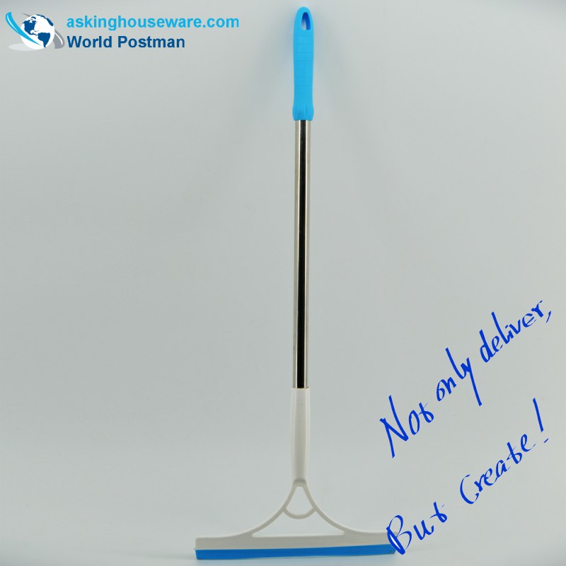 Akbrand 66cm Fuinneog Fada Láimhseáil Squeegee le Píob Cruach dhosmálta