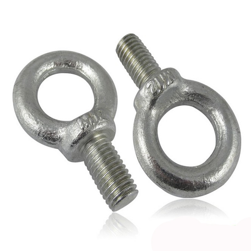 Sinc Scriú-Tarraingt Solalaithe Galvanized DIN580 M16 Eye Bolt Scriú-Tarraingt an Dúntóra