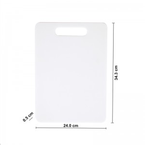 BPA Miasniteoir Saor in Aisce Sábháilte Bord Bán Cistine Plaisteach Neamh-duillín Gearrtha