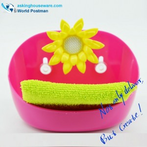 Cistin Glantacháin Akbrand Socraigh Spúinse Spúinse agus Buicéad Stórála le Diúilirí