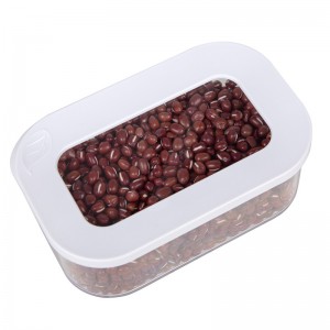 Coimeádáin Stórála Pantry Cistine Aerdhíonach BPA Saor in Aisce do Sholáthairtí Bácála