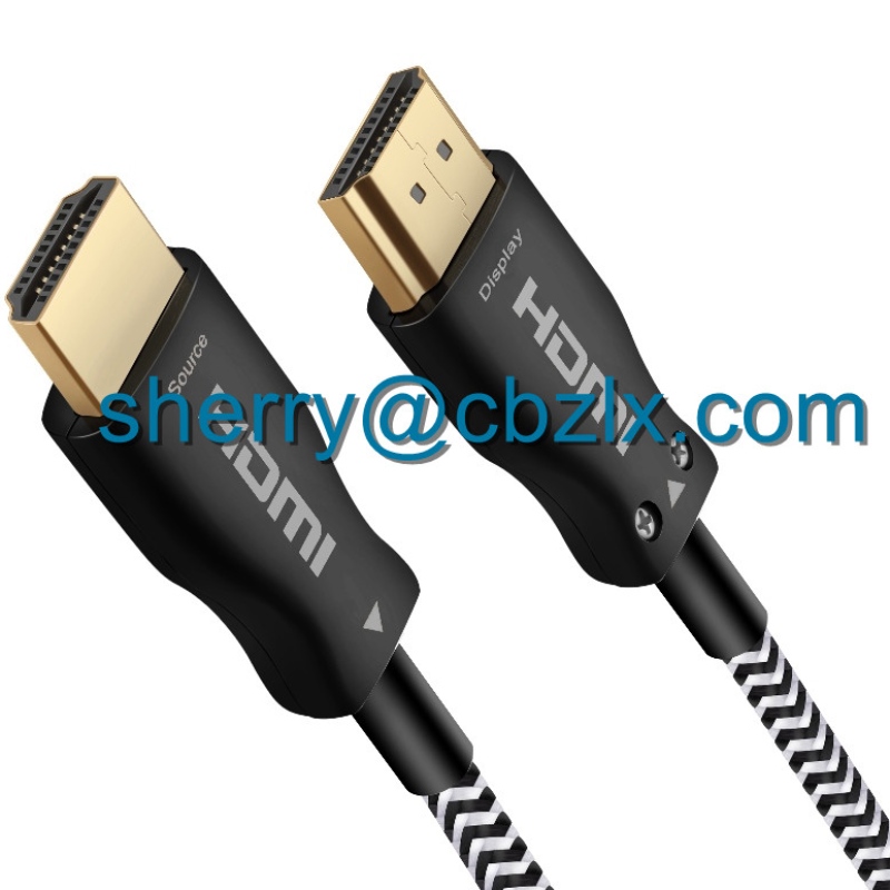 HDMI Cábla 2.0 Snáithín optúil HDMI 4 K 60hz cábla HDMI 4 K 3d do HDR TV LCD glúine Teilgeoir PS3 Ríomh 15 m 30 m 50 m 100 m