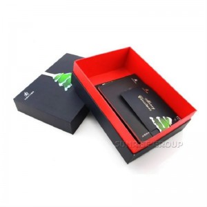 TSín Monarcha Díreach Mórdhíola Logo Saincheaptha Páipéar Bronntanais Nollag Clóbhuailte