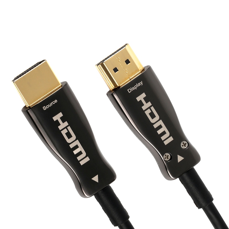 Ultra Solúbtha HDMI2.0 10M 15M 20M 30M 50M 100M 4K @ 60Hz agus 18Gbps Cábla Gníomhach Optúil