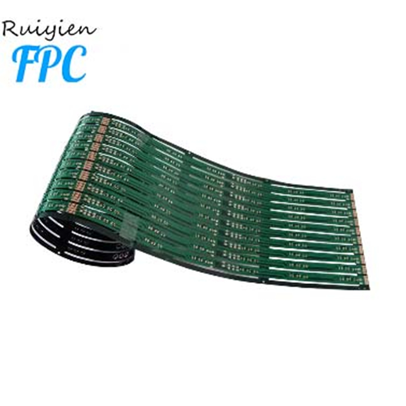 Íseal Praghas sciath cábla flex Sampla Saor in Aisce Scáileán dteagmháil Fpc Monaróirí 4 Sraith FPC PCB 1.0MM Páirc FPC / FFC Flex Bord