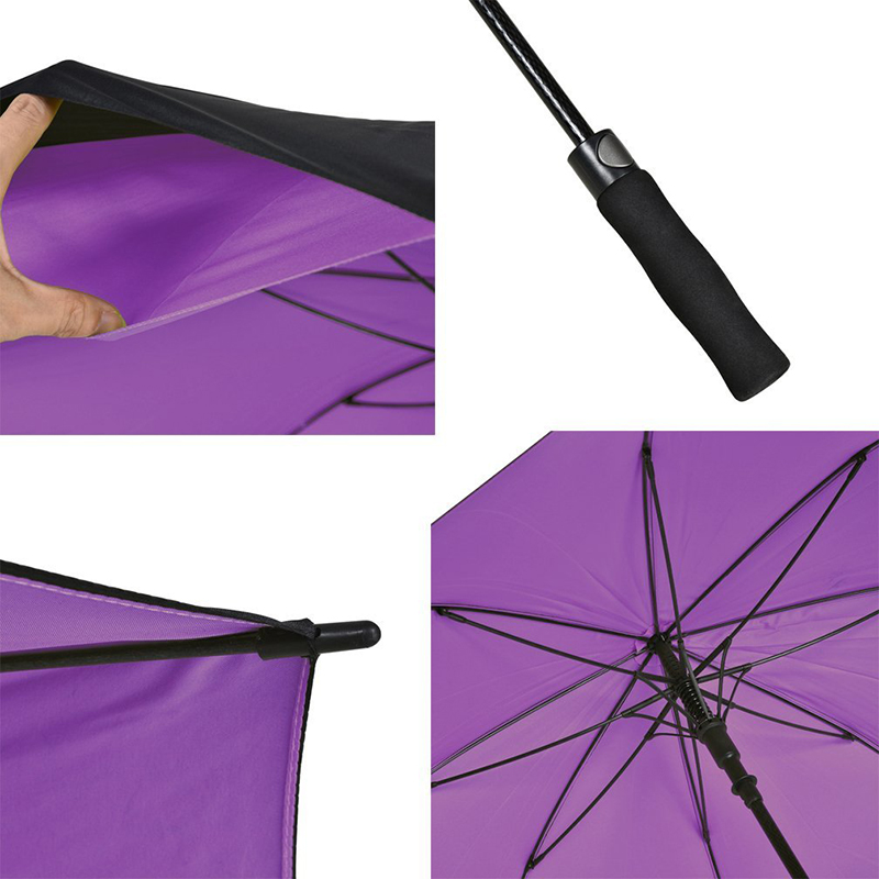 Ciseal mór dúbailte na Síne parasol 32inches os cionn scáth fearthainne gailf windproof