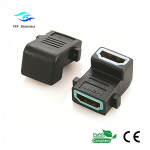 HDMI baineann le HDMI baineann adapter cineál cineál dronuilleach Cód: FEF-H-007